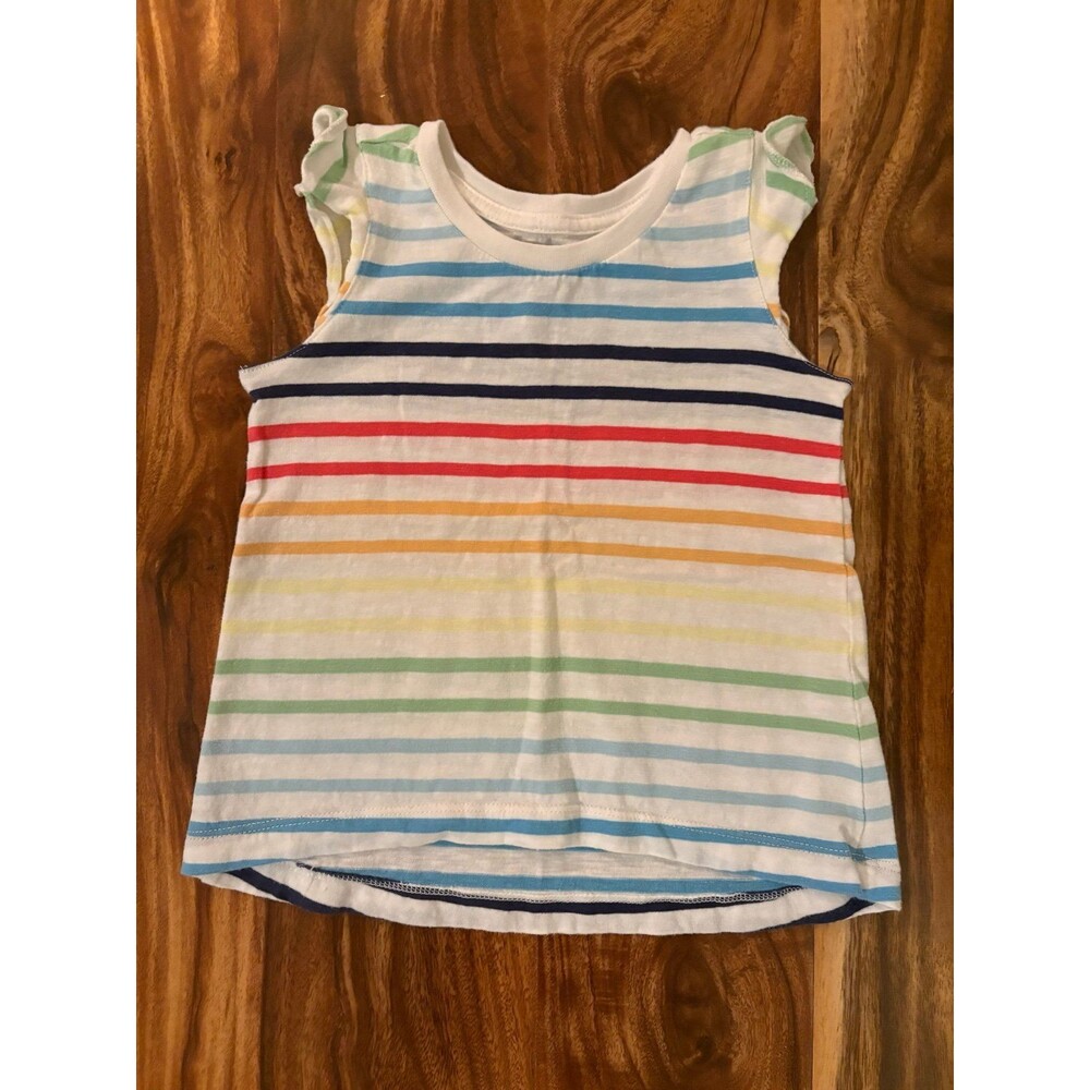 Primary Ruffle Sleeve Tops, Size 2T - Picture 2 of 9